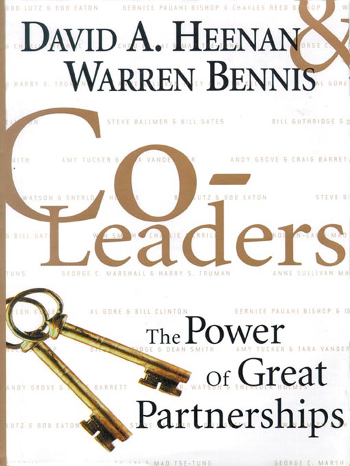Title details for Co-Leaders by David A. Heenan - Available